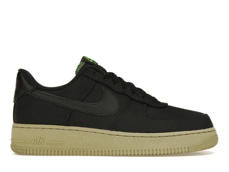 Nike Air Force 1 Low 07 LV8 Black Neutral Olive Chlorophyll Men s FJ4160 001 US