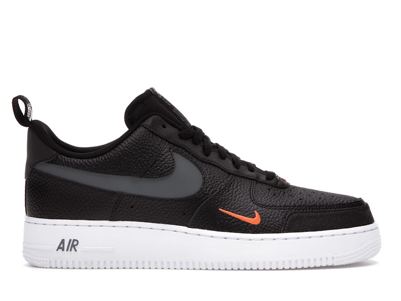 Nike Air Force 1 Low 07 LV8 Nero Pelle bottalata Uomo DJ6887 001 IT
