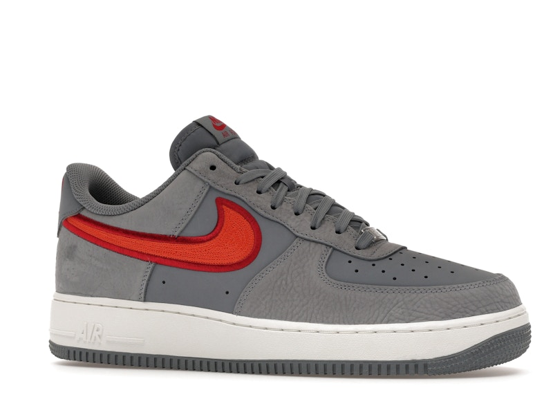 Nike Air Force 1 Low '07 LV8 Cool Grey Crimson Rust