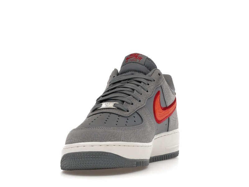 Nike Air Force 1 Low '07 LV8 Cool Grey Crimson Rust