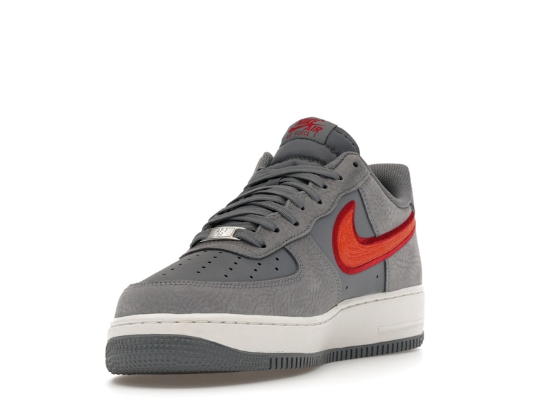 Nike Air Force 1 Low '07 LV8 Cool Grey Crimson Rust