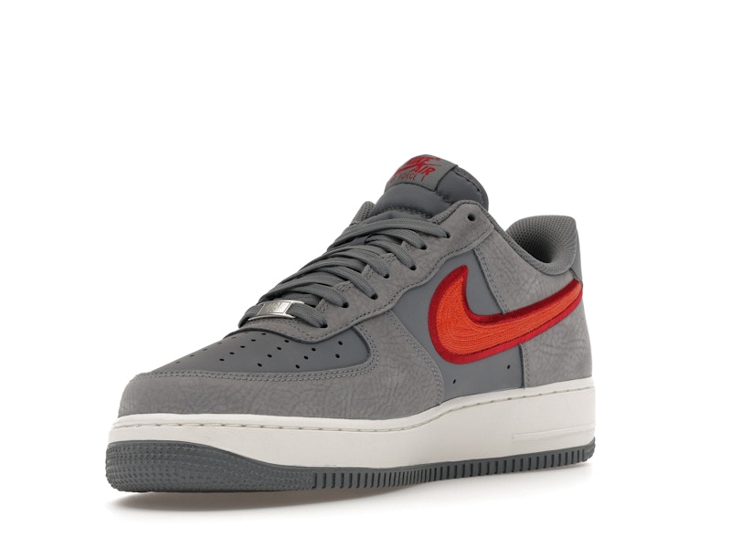 Nike Air Force 1 Low '07 LV8 Cool Grey Crimson Rust
