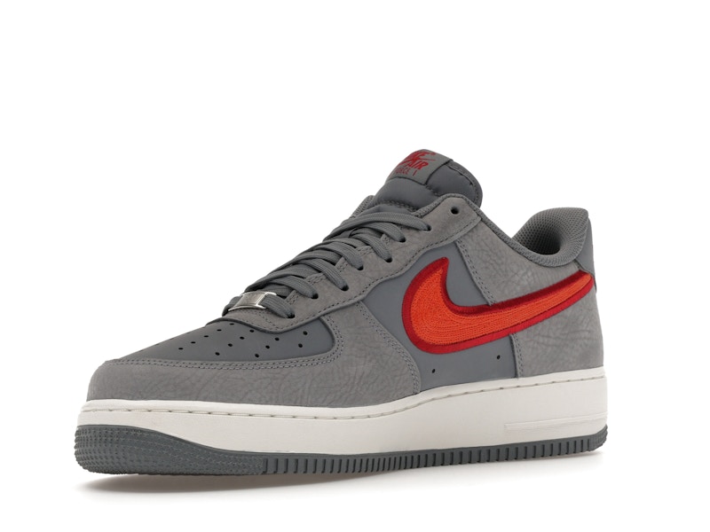 Nike Air Force 1 Low '07 LV8 Cool Grey Crimson Rust