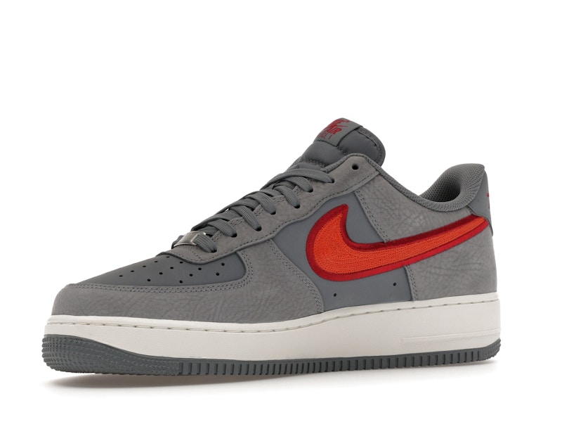 Nike Air Force 1 Low '07 LV8 Cool Grey Crimson Rust
