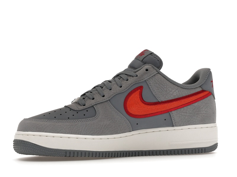 Nike Air Force 1 Low '07 LV8 Cool Grey Crimson Rust