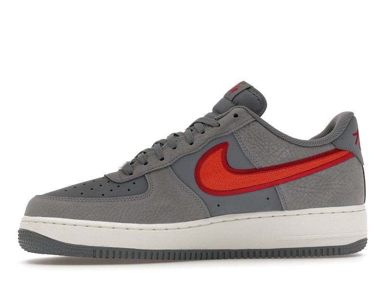 Nike Air Force 1 Low '07 LV8 Cool Grey Crimson Rust