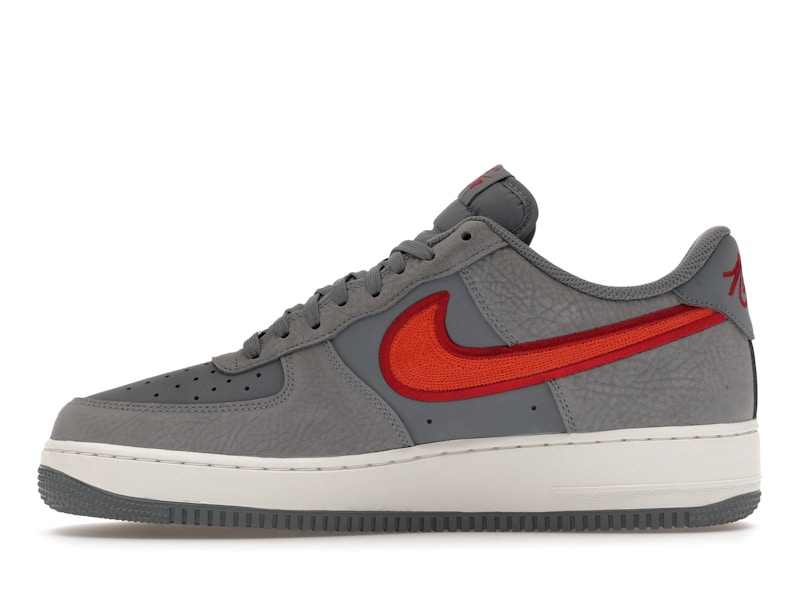Nike Air Force 1 Low '07 LV8 Cool Grey Crimson Rust