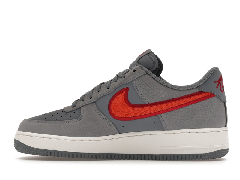Nike Air Force 1 Low '07 LV8 Cool Grey Crimson Rust