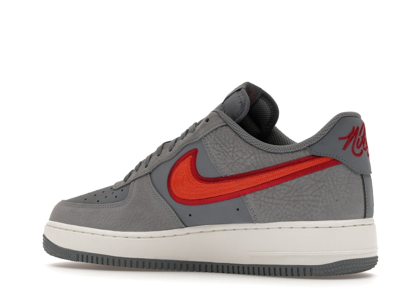 Nike Air Force 1 Low '07 LV8 Cool Grey Crimson Rust