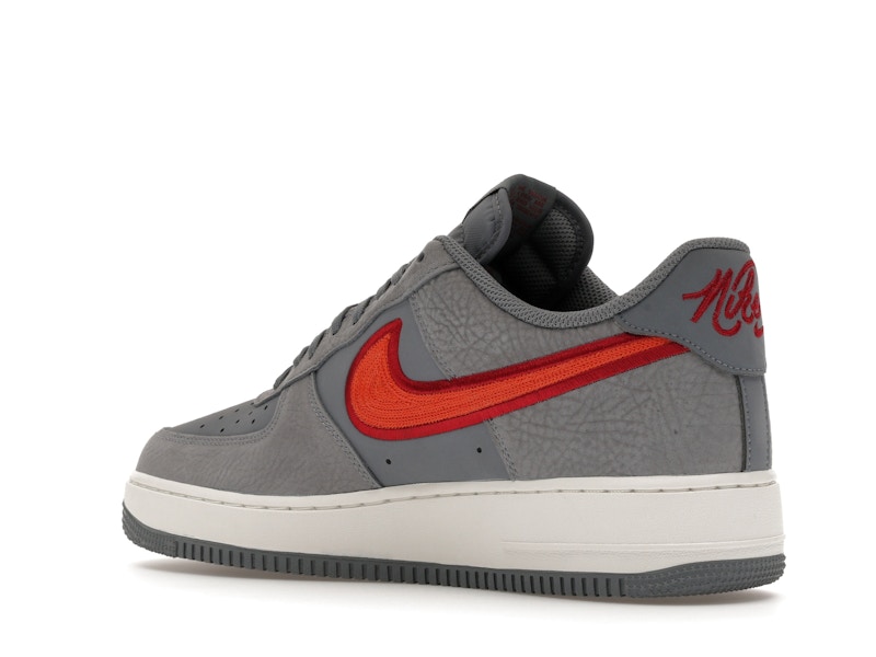 Nike Air Force 1 Low '07 LV8 Cool Grey Crimson Rust