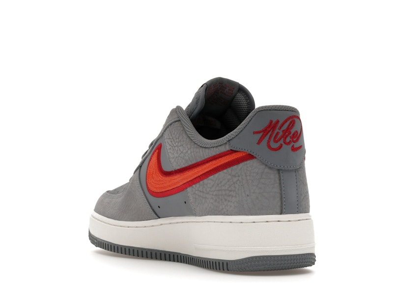 Nike Air Force 1 Low '07 LV8 Cool Grey Crimson Rust