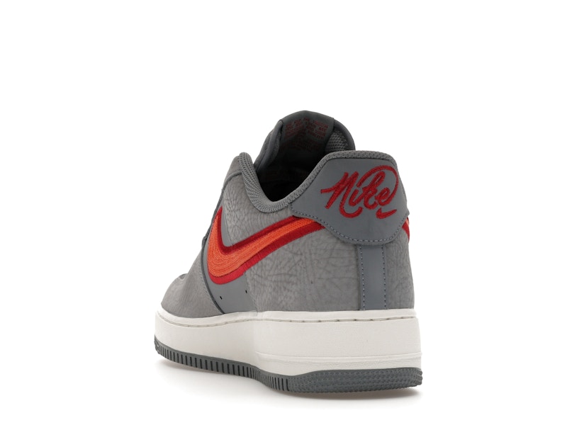 Nike Air Force 1 Low '07 LV8 Cool Grey Crimson Rust