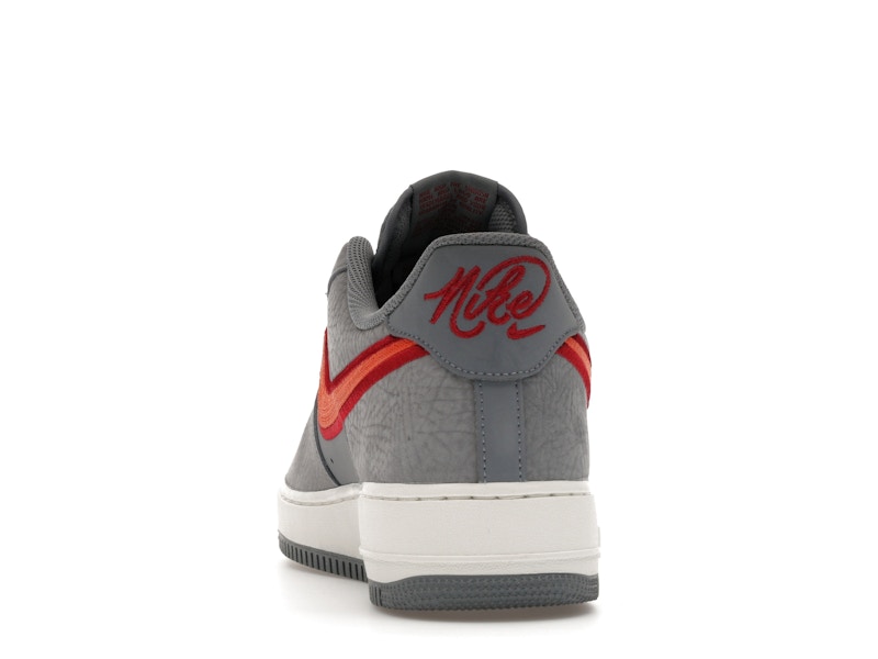 Nike Air Force 1 Low '07 LV8 Cool Grey Crimson Rust