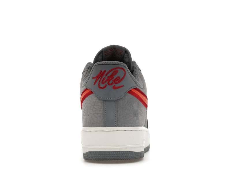 Nike Air Force 1 Low '07 LV8 Cool Grey Crimson Rust
