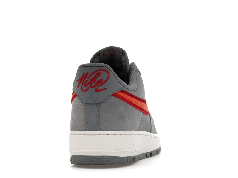 Nike Air Force 1 Low '07 LV8 Cool Grey Crimson Rust