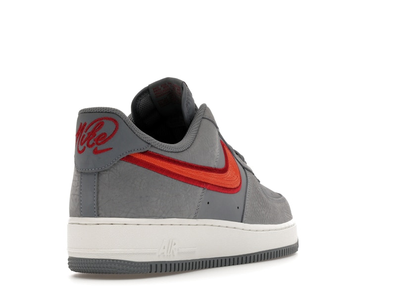 Nike Air Force 1 Low '07 LV8 Cool Grey Crimson Rust