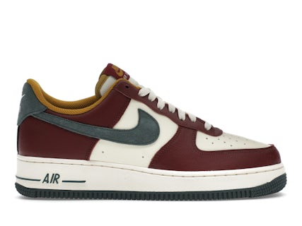 Nike Air Force Low '07 LV8 Dark Team Red Vintage Green Men's