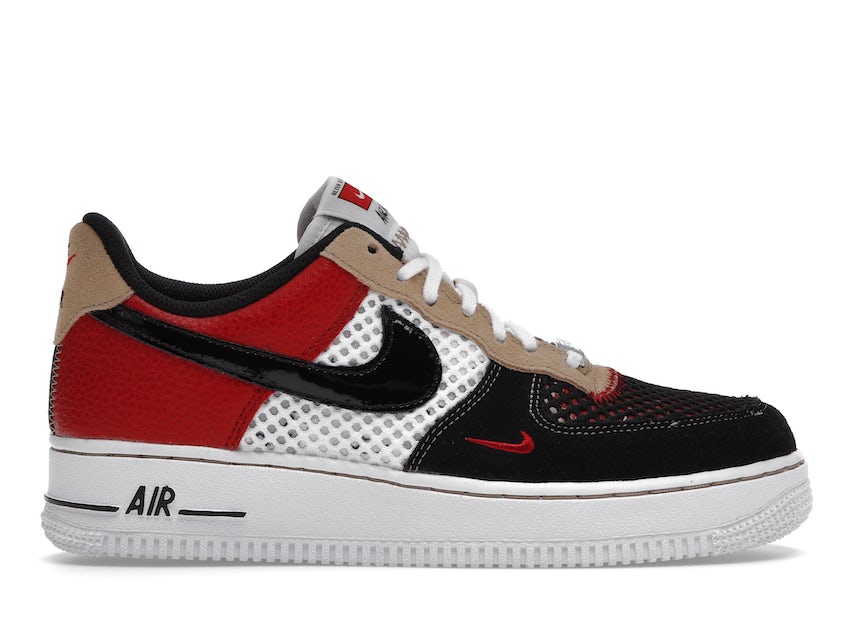 Nike Air Force 1 Low '07 LV8 Gym Red Black Men's - DO6110-100 - US