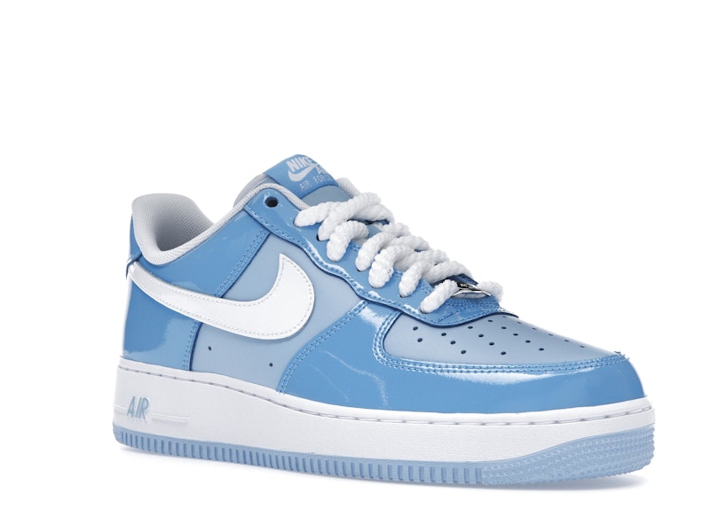 Nike Air Force 1 Low '07 LV8 Phychic Blue White Patent