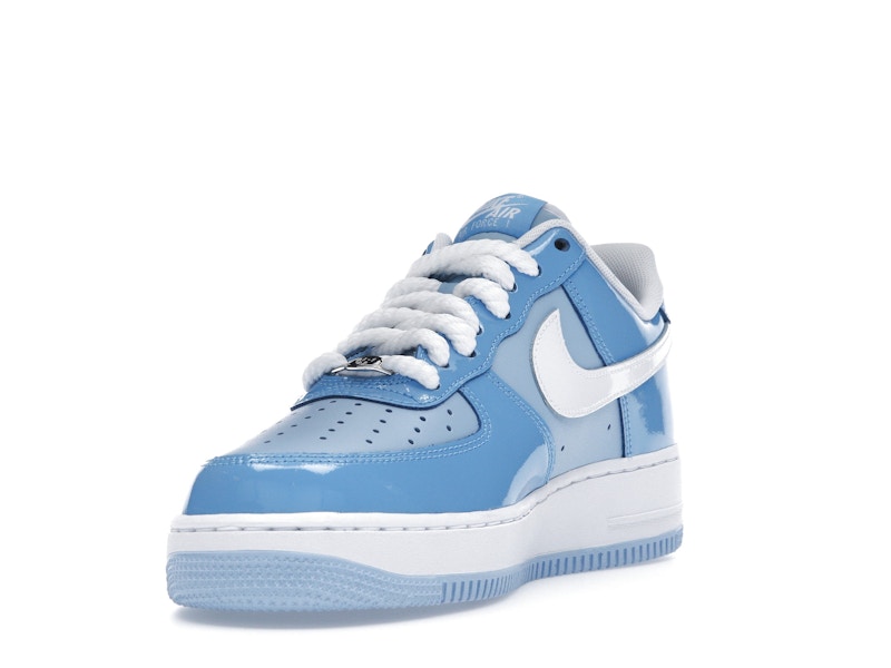 Nike Air Force 1 Low '07 LV8 Phychic Blue White Patent