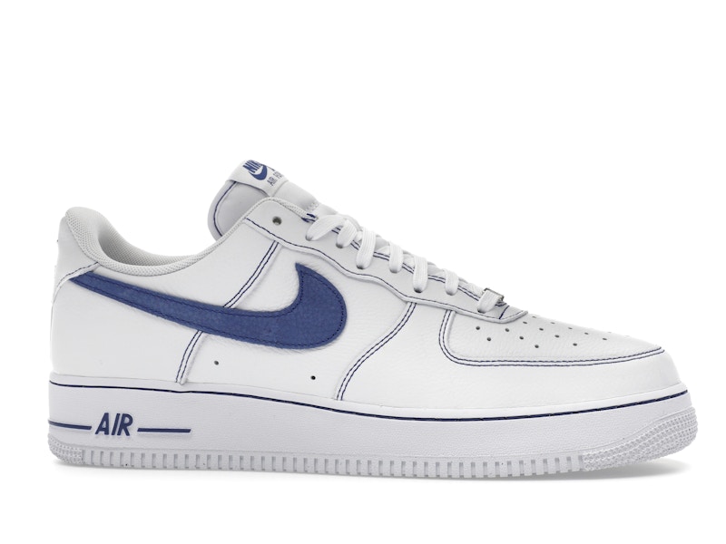 Nike Air Force 1 Low '07 LV8 White Deep Royal Blue