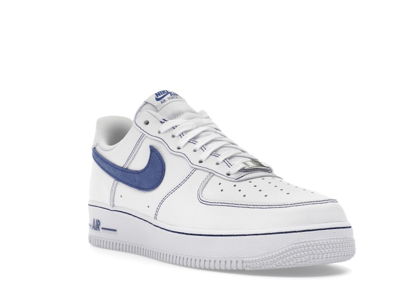 Nike Air Force 1 Low '07 LV8 White Deep Royal Blue