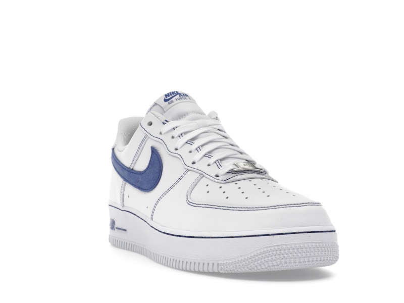 Nike Air Force 1 Low '07 LV8 White Deep Royal Blue