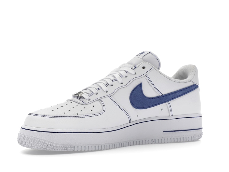 Nike Air Force 1 Low '07 LV8 White Deep Royal Blue