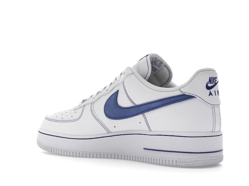 Nike Air Force 1 Low '07 LV8 White Deep Royal Blue