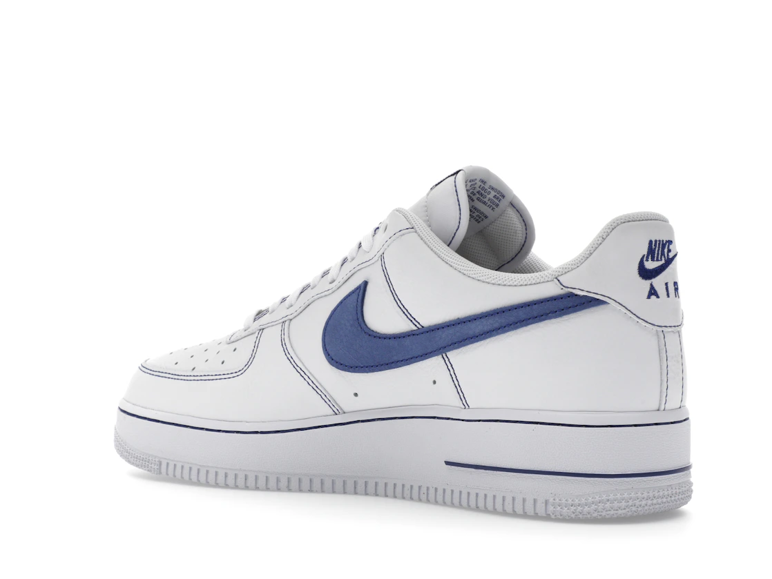 Nike Air Force 1 Low '07 LV8 White Deep Royal Blue