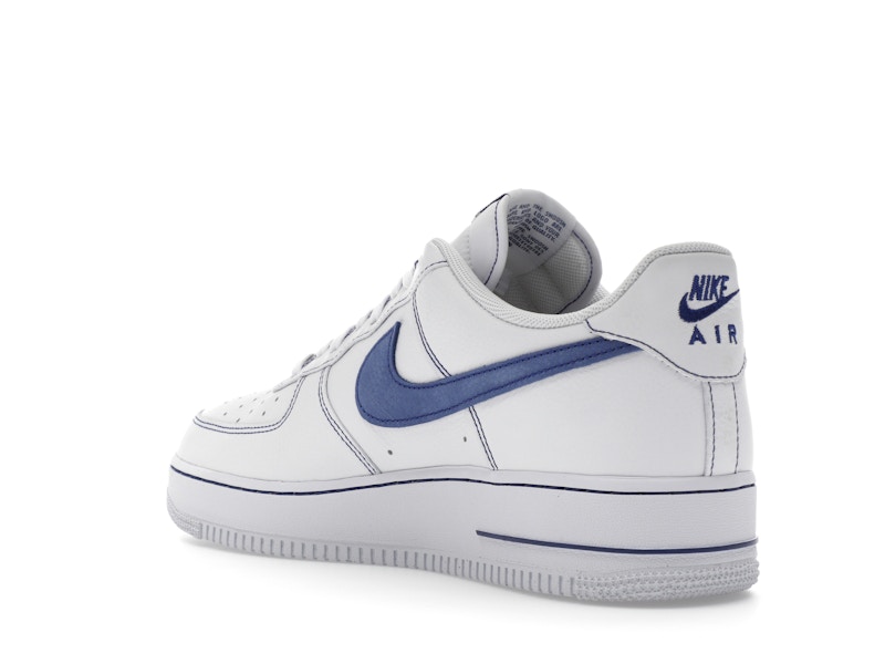 Nike Air Force 1 Low '07 LV8 White Deep Royal Blue