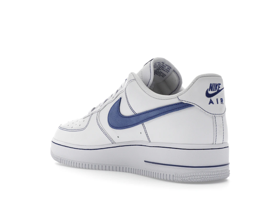 Nike Air Force 1 Low '07 LV8 White Deep Royal Blue