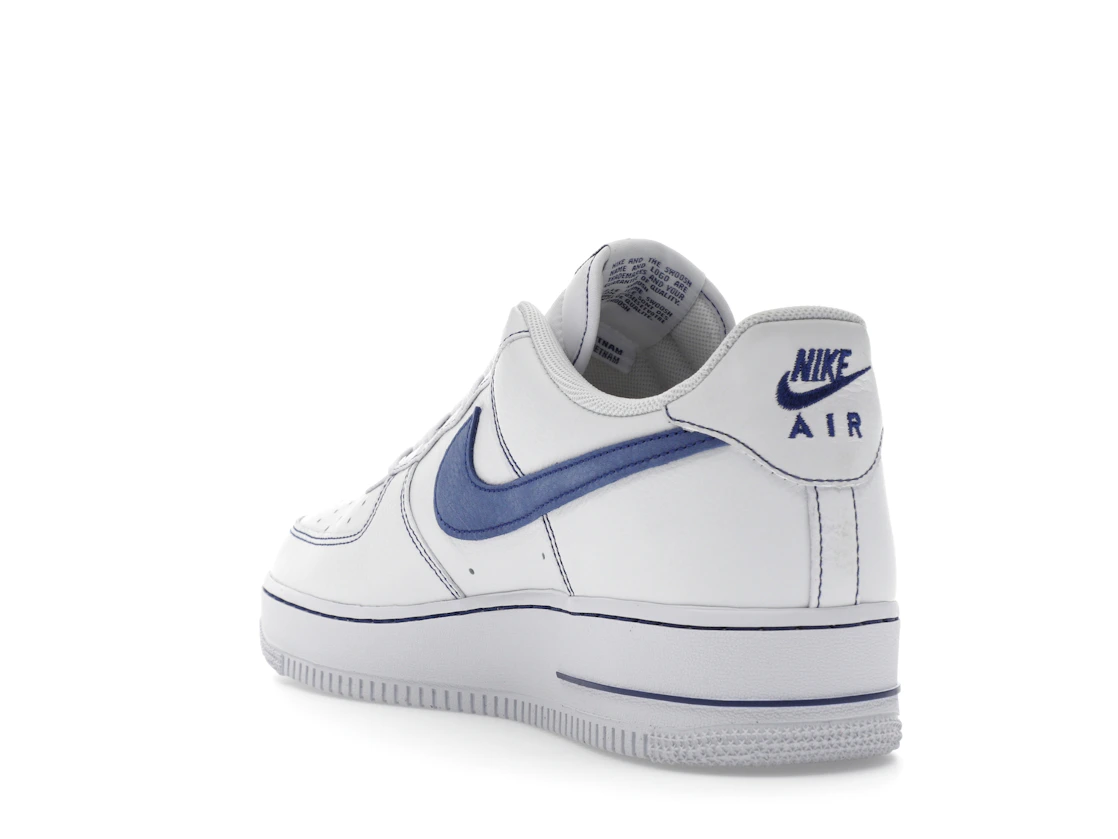 Nike Air Force 1 Low '07 LV8 White Deep Royal Blue