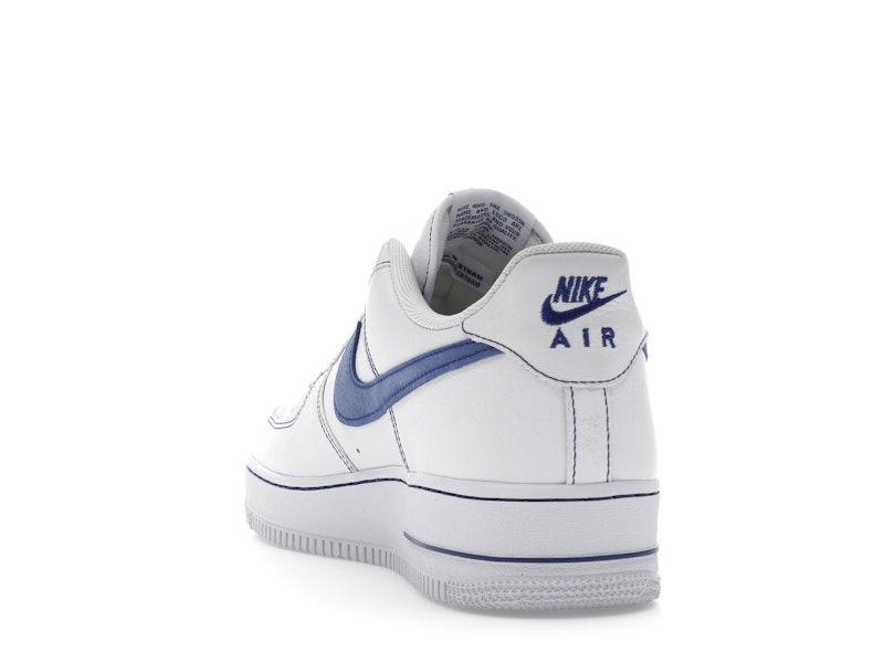 Nike Air Force 1 Low '07 LV8 White Deep Royal Blue