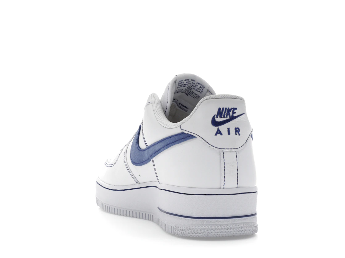 Nike Air Force 1 Low '07 LV8 White Deep Royal Blue