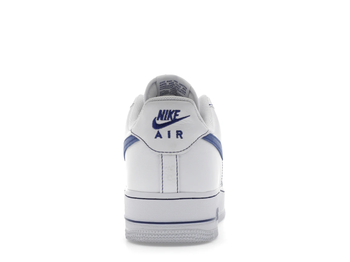 Nike Air Force 1 Low '07 LV8 White Deep Royal Blue