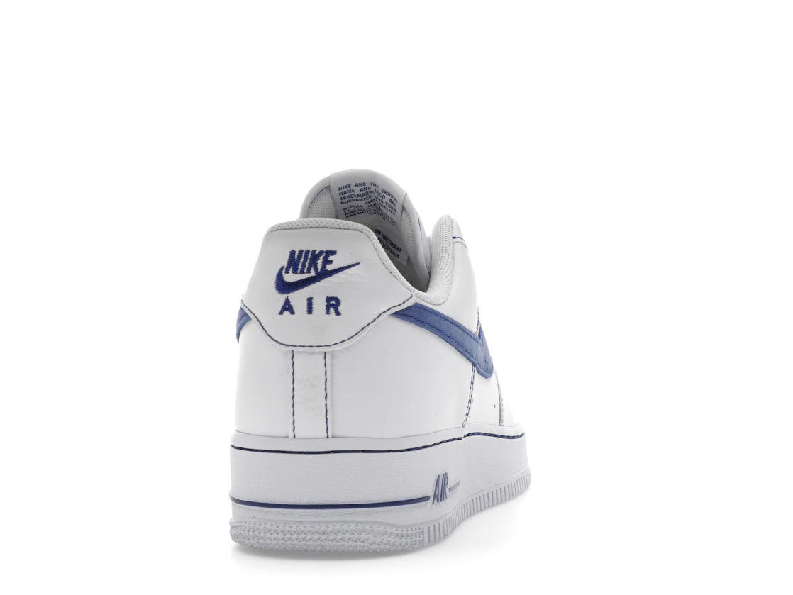 Nike Air Force 1 Low '07 LV8 White Deep Royal Blue