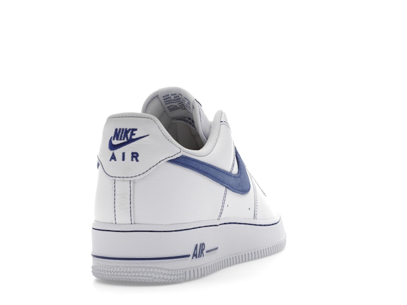 Nike Air Force 1 Low '07 LV8 White Deep Royal Blue