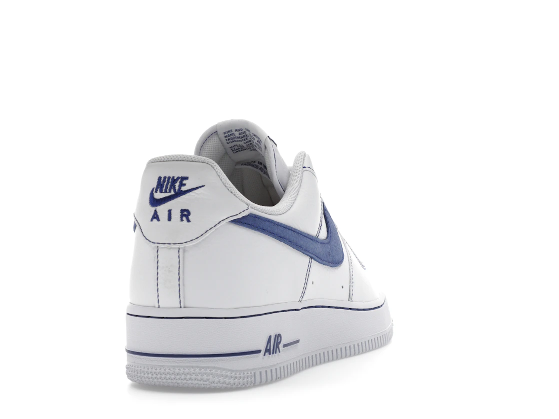 Nike Air Force 1 Low '07 LV8 White Deep Royal Blue
