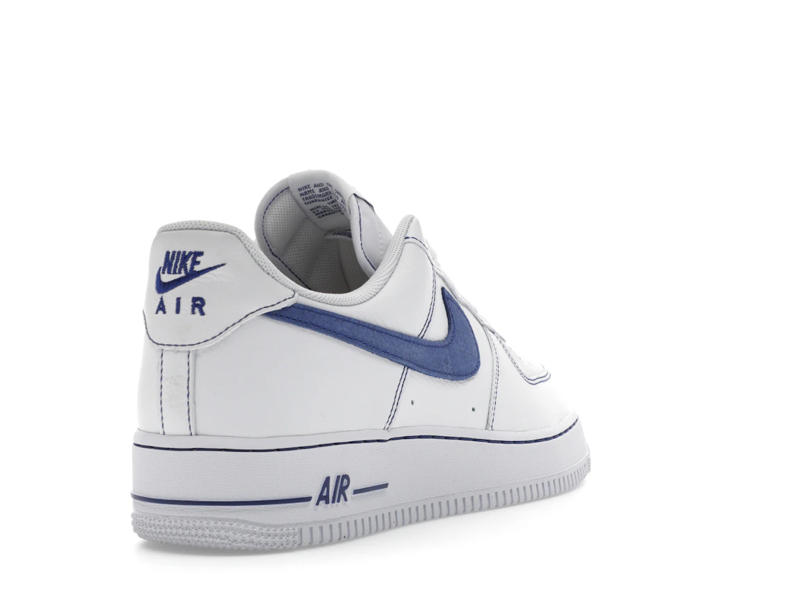 Nike Air Force 1 Low '07 LV8 White Deep Royal Blue