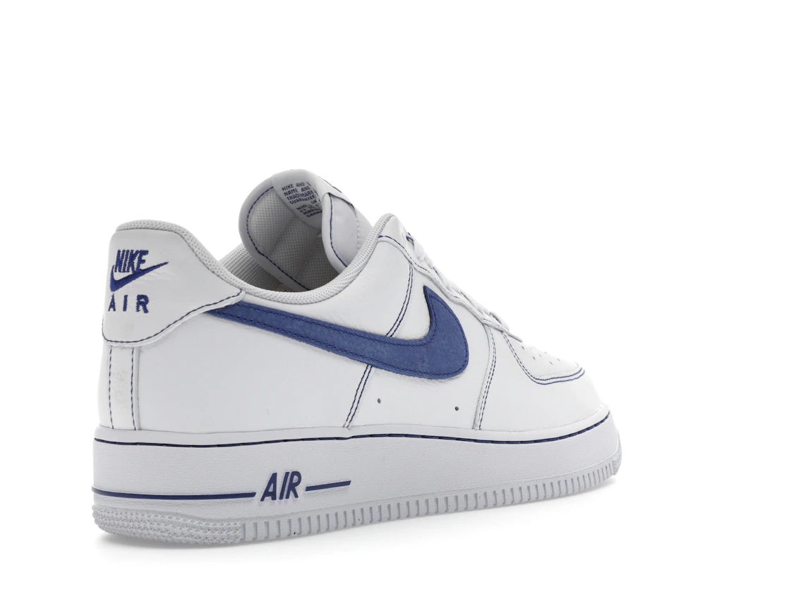 Nike Air Force 1 Low '07 LV8 White Deep Royal Blue
