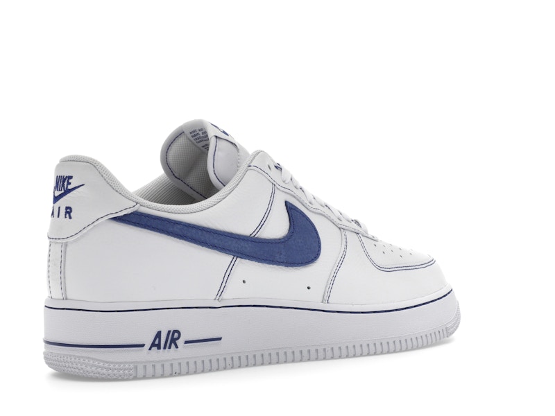 Nike Air Force 1 Low '07 LV8 White Deep Royal Blue