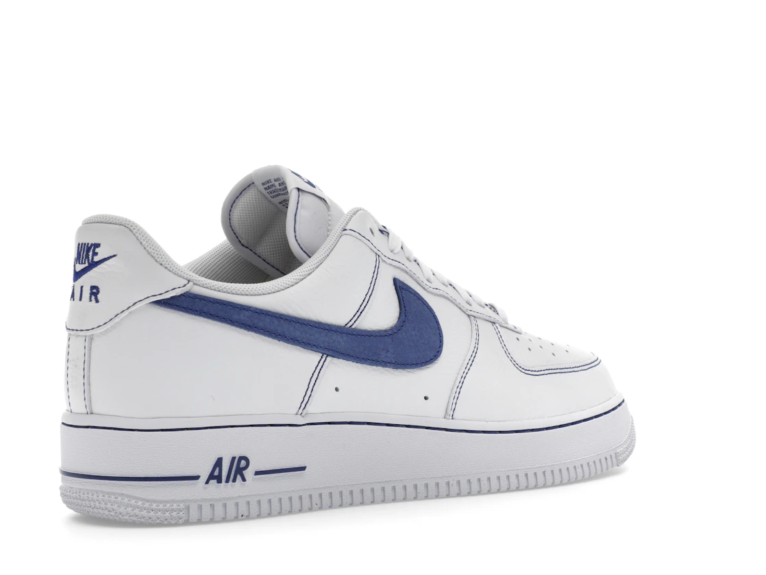 Nike Air Force 1 Low '07 LV8 White Deep Royal Blue