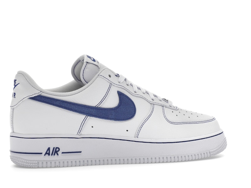 Nike Air Force 1 Low '07 LV8 White Deep Royal Blue