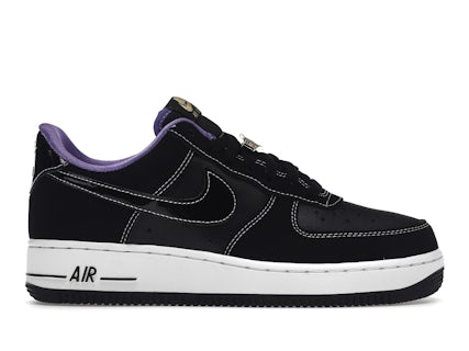 Nike Air Force Low '07 LV8 World Champ Black Purple Men's