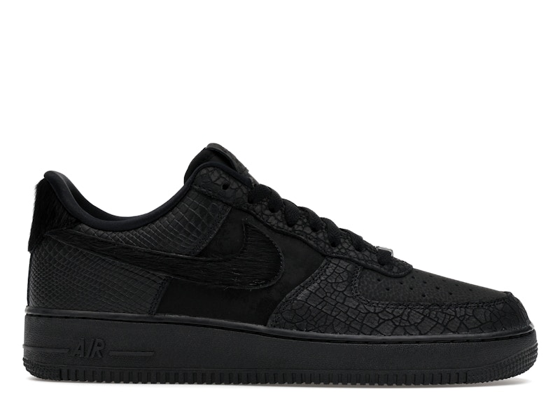 Nike Air Force 1 Low '07 LX 3X Celebration Triple Black Men's