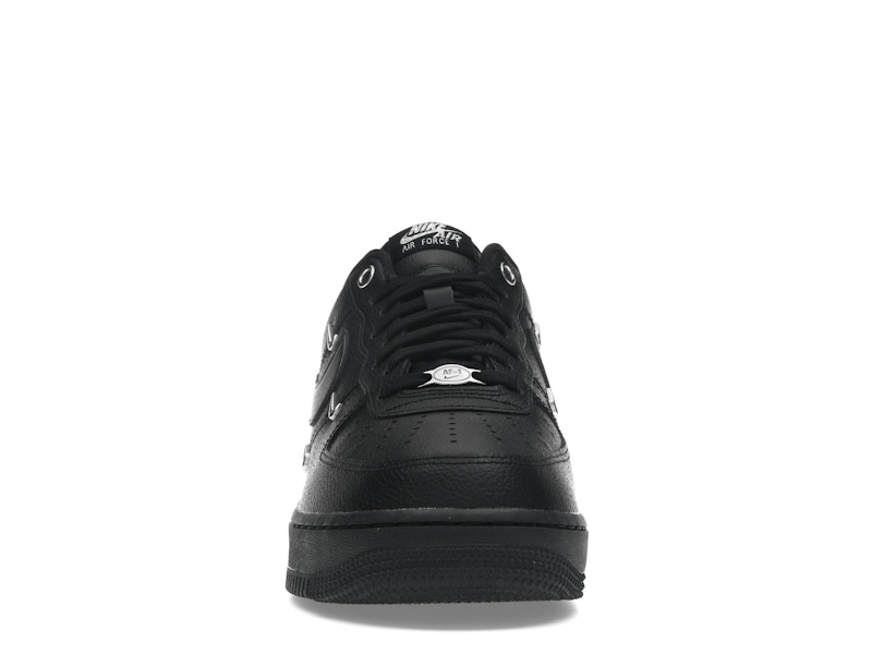 Nike Air Force 1 Low '07 LX Black Silver Mini Swoosh (Women's)
