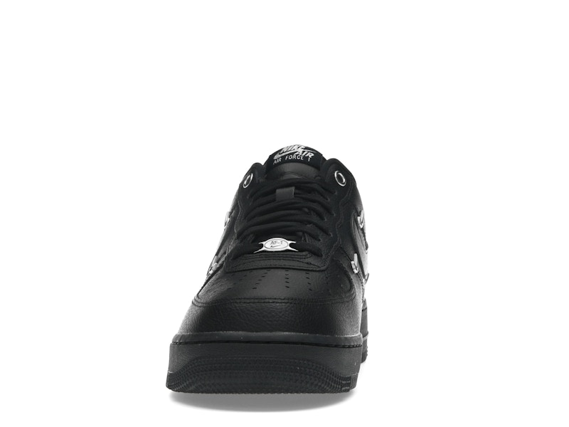 Nike Air Force 1 Low '07 LX Black Silver Mini Swoosh (Women's)