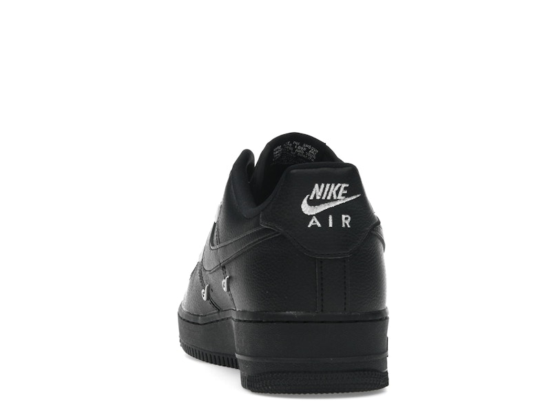Nike Air Force 1 Low '07 LX Black Silver Mini Swoosh (Women's)