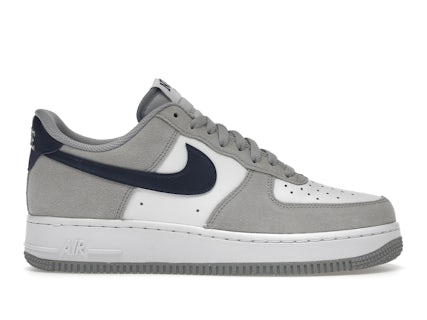 Nike Air Force Low '07 Light Smoke Grey Midnight Navy Men's